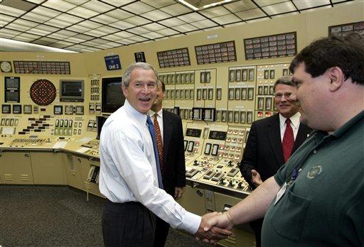 President Bush at Calvert Cliffs Nuclear Power Plant